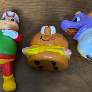 3 piece vintage fast food toys!