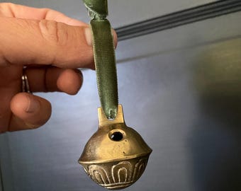 Vintage Brass Christmas Bell