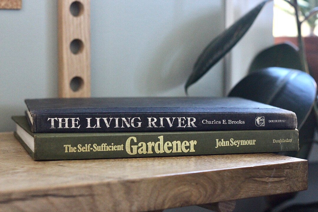 2 Vintage Coffee Table Books Etsy