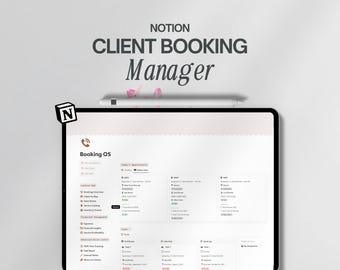 Agenda de Clientes com Modelos do Notion | CRM para Pequenas Empresas | Gestão de Reservas | Gerenciamento de Clientes | Catálogo de Serviços | Planejador do Notion