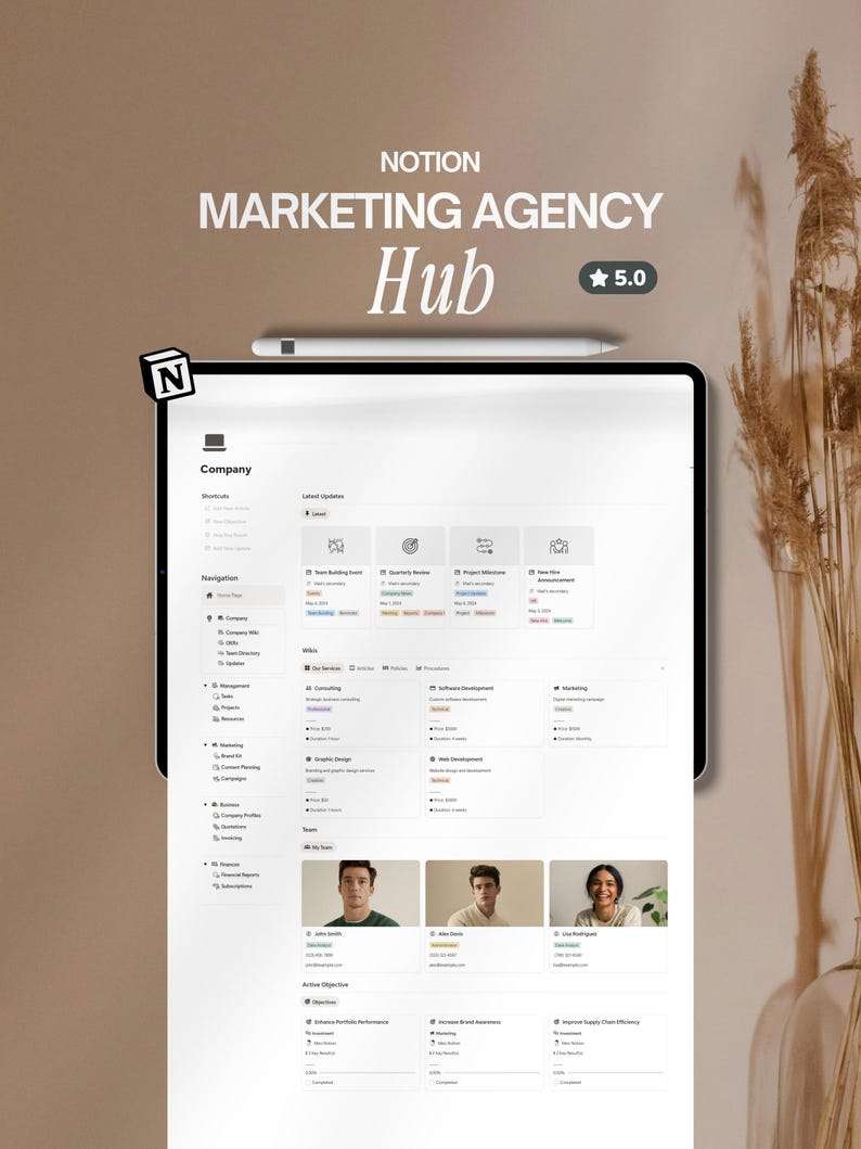 this is a operation system for small business, freelancers and entrepreneurs. You can manage clients, sales, team members and onboard new customers. Also this serve as content planner and campaign management tool.