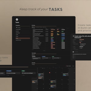 An organized Notion Planner template designed for Twitch content creators and Vtubers. This comprehensive planner includes a streaming schedule manager and a live gaming planner, perfect for managing video games and live streaming schedules on Twitch