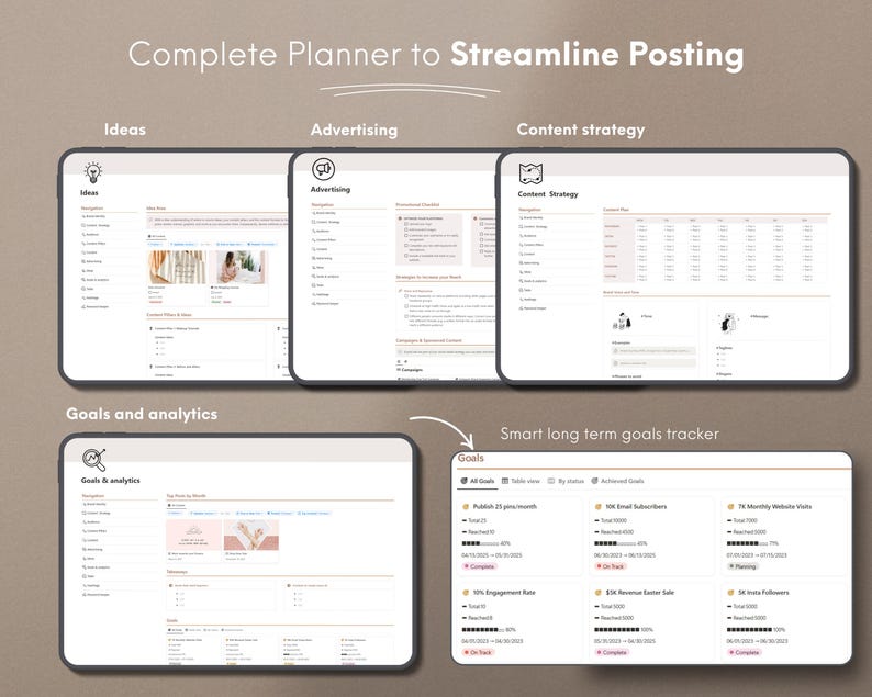 Never Miss a Post Again! Social media content planner & tracker. Schedule content, manage platforms, and measure success. Free yourself to create!