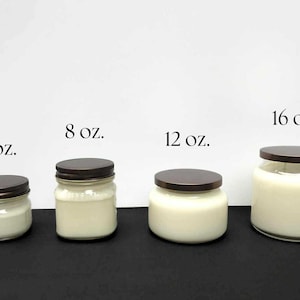 Midnight Mass (incense, balsam, smoked citrus): Catholic Inspired 100% Organic Soy Candles. **Handmade w/ no additives or dyes** image 3