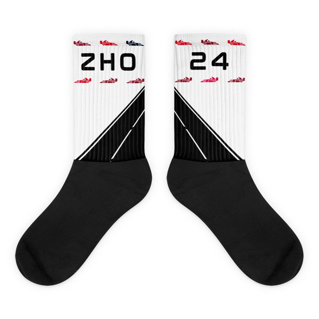 Formula 1 Guanyu Zhou Alfa Romeo Socks Etsy