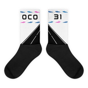 Formula 1 Esteban Ocon Alpine Socks