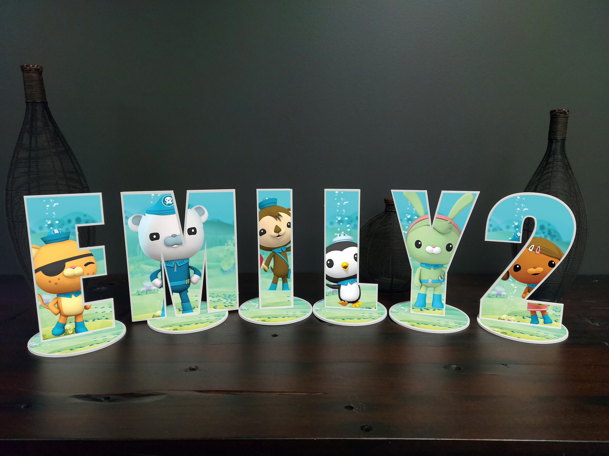 OCTONAUTS CENTERPIECE OCTONAUTS Table Topper Octonauts Table Etsy Canada