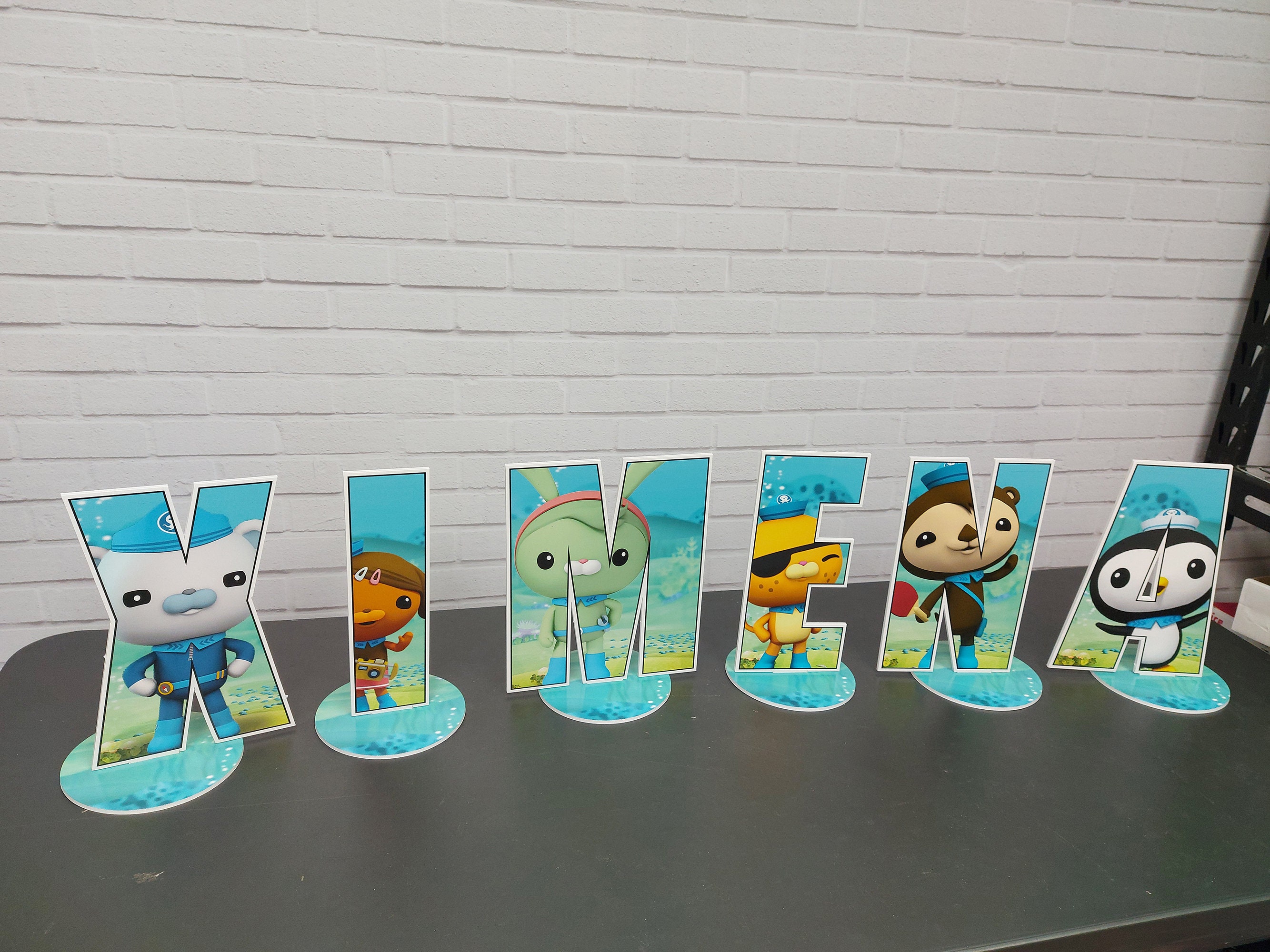 OCTONAUTS CENTERPIECE OCTONAUTS Table Topper Octonauts Table Etsy Canada