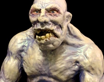 Chained Beast Sculpture: One-of-a-Kind Paul Joseph Artwork