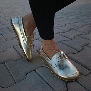 Copper Grounding Minimalist Shoe, Sustainable Barefoot Sandals, Wide Shoes For Women, Barefoot Leather, Gold college shoes, Hippie Vintage