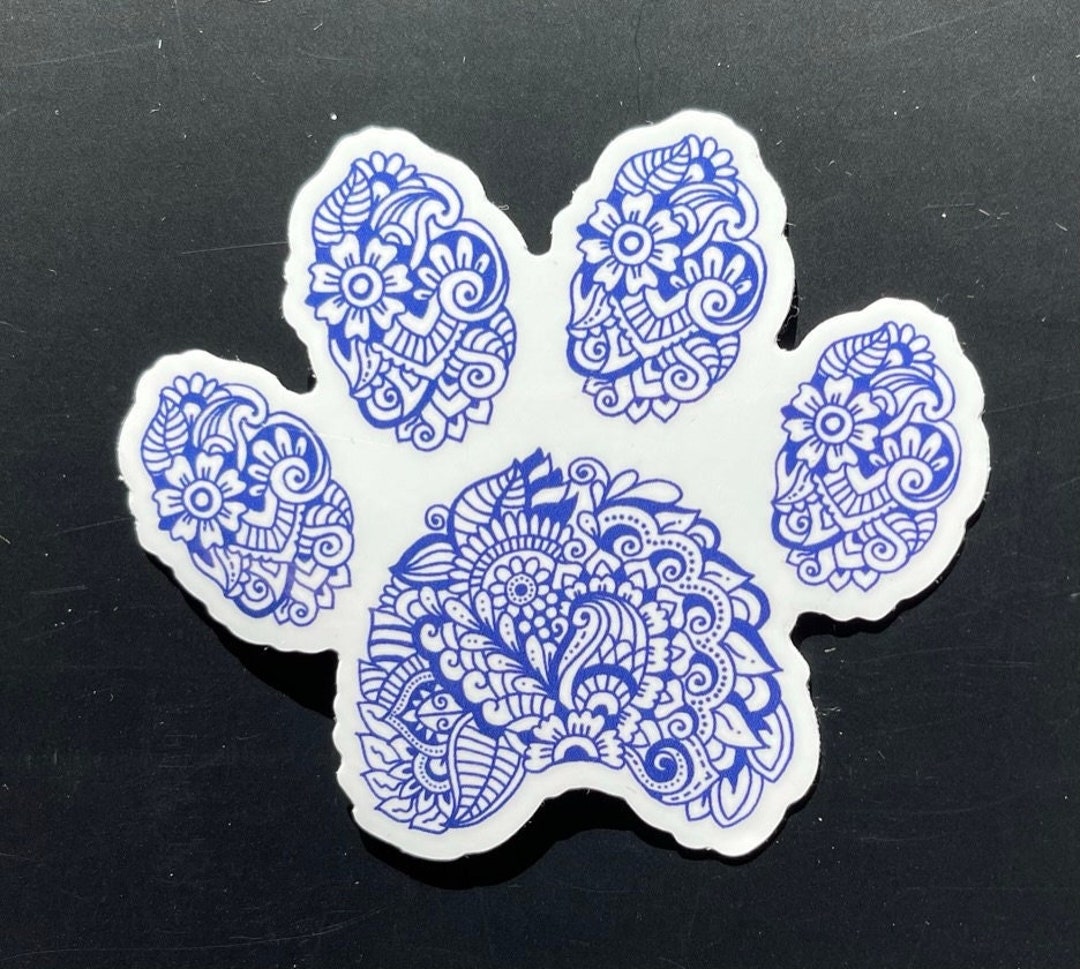 Penn State Paw Print Sticker - Etsy