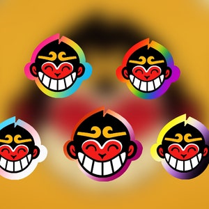 Monkie Kid LGBTQ Aufkleber