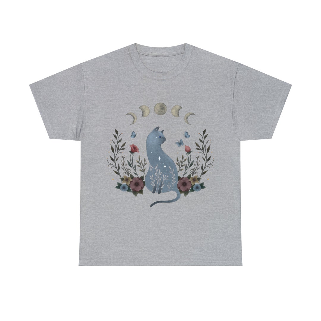 Printed Tee in Periwinkle Celestial main image 1