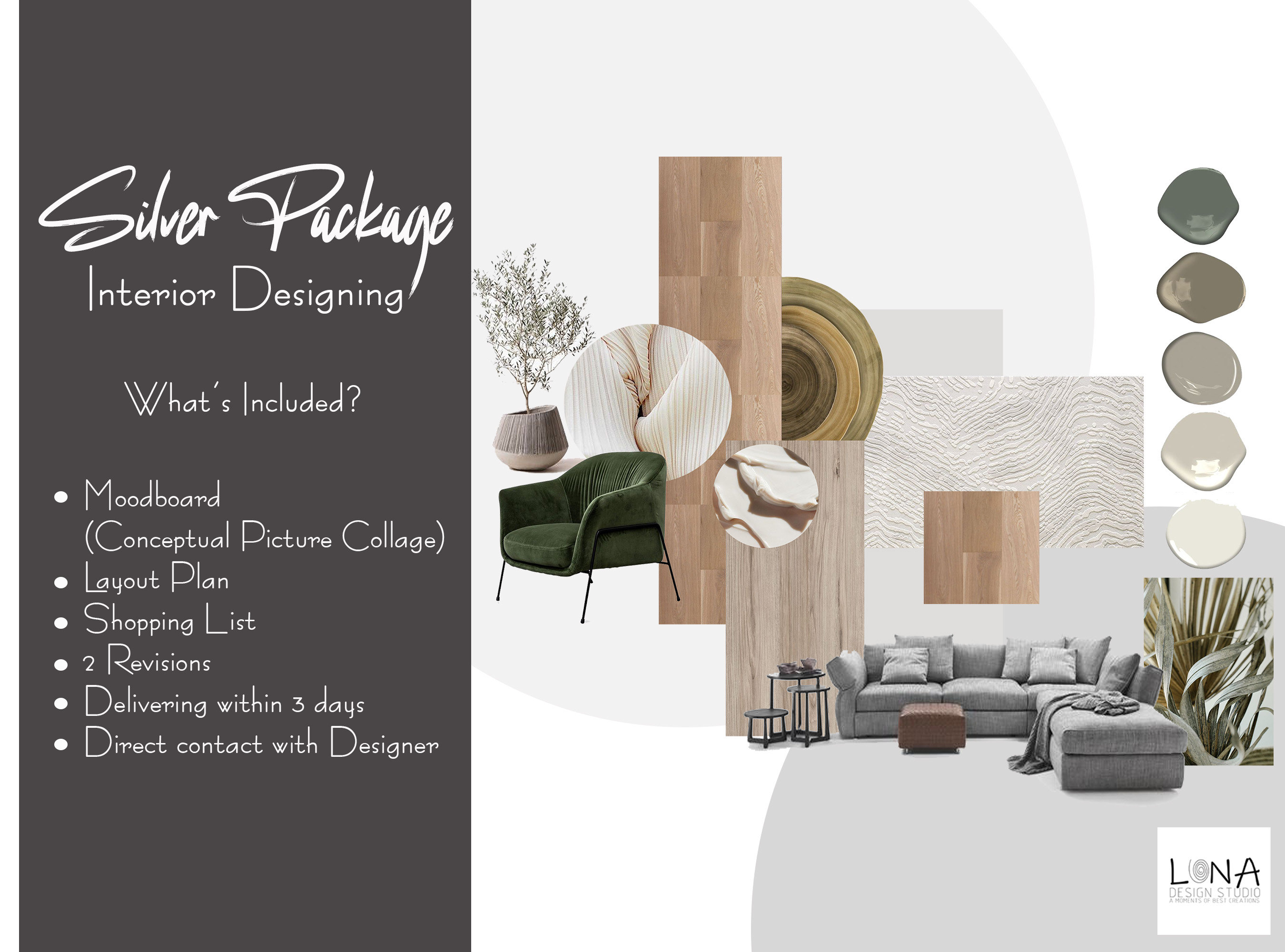 Interior Design - Silver Package - Etsy