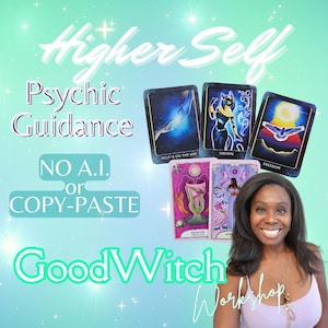 Higher Self Tarot Reading Video, Spiritual Oracle, 100% Personalized: No A I, Blunt Psychic Reading, Witch Self Care Gift, Pagan Divination