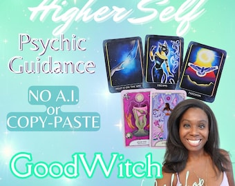 Higher Self Tarot Reading Video, Spiritual Oracle, 100% Personalized: No A I, Blunt Psychic Reading, Witch Self Care Gift, Pagan Divination