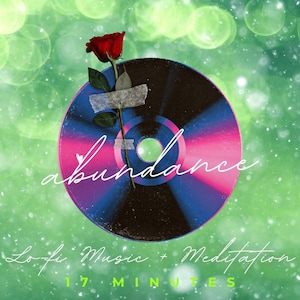 Voice Recording Gift: Money Meditation with Lofi Music, Script + Mp3 Bundle, Abundance Manifestation, Wealth Affirmations, Hypnosis Gift Set