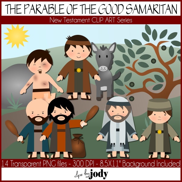 Good Samaritan Clipart - Etsy
