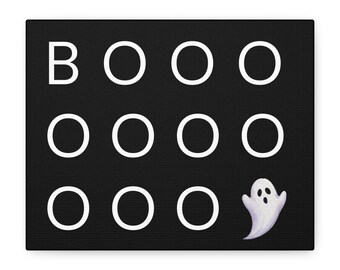 BOO Ghost Matte Canvas