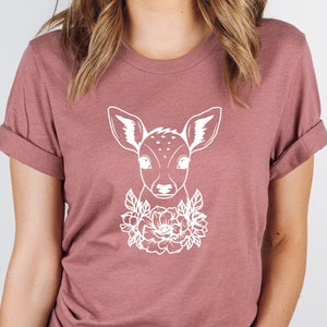 Free red fawn t shirt best sale