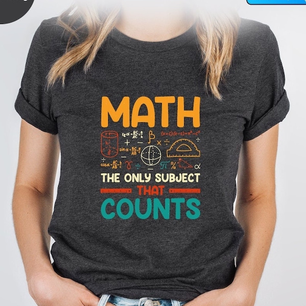 Math T Shirt - Etsy