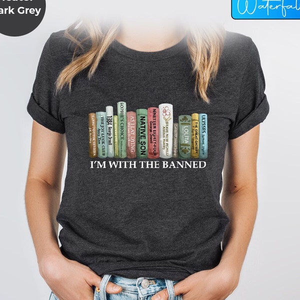 Prohibir camisa de libros, leer camisas de libros, camisetas de lector, camisa de libros gratis, camisa de ratón de biblioteca, camiseta de literatura, regalos para amantes de los libros, camisas de bibliotecario