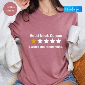 頭頸部がん啓発Tシャツ：インスピレーションを与えるサポートTシャツ