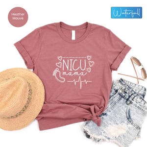 Preemie Mom Shirt, Preemie Baby Mom T-shirt, Gift For Nicu Mom, Nicu Mom Shirt, Nicu Warrior Mama Heart Shirt, Gift For Preemie Mom