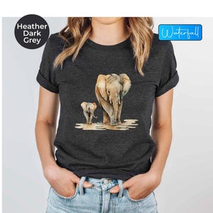 Elephant Shirts, Baby Elephant Shirt, Elephant Lover Gift, Mommy And Me Shirt, Mom And Me Matching Shirt, Animal Lover Shirt, Animal Tee