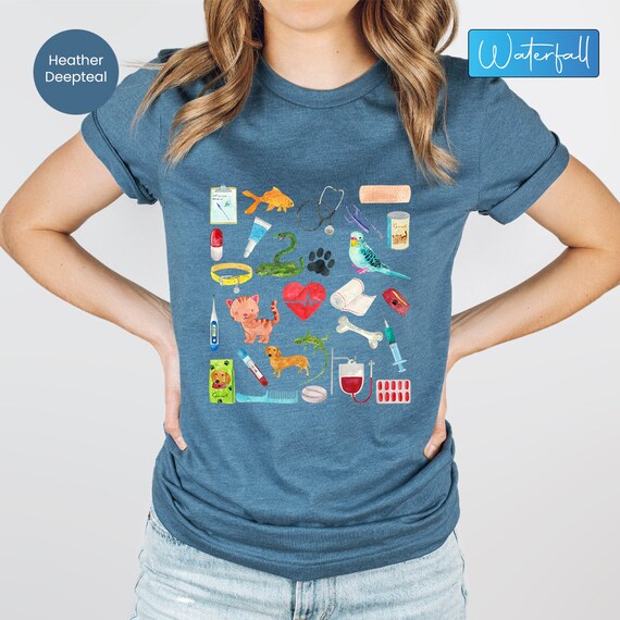 Vet Tech Shirt, Funny Cute Veterinarian Graduation Gift Vet Tech Shirt, Funny Cute Veterinarian Graduation Gift