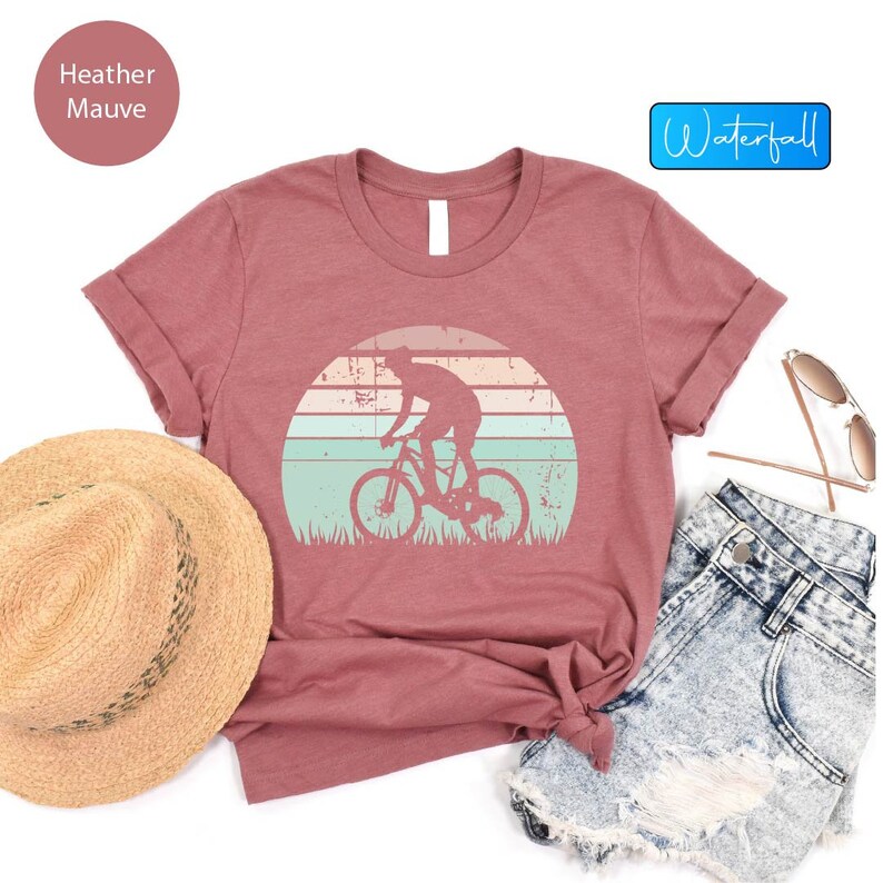 Bike Shirt Shirt for Biker Retro Cycling Shirt Biker Etsy