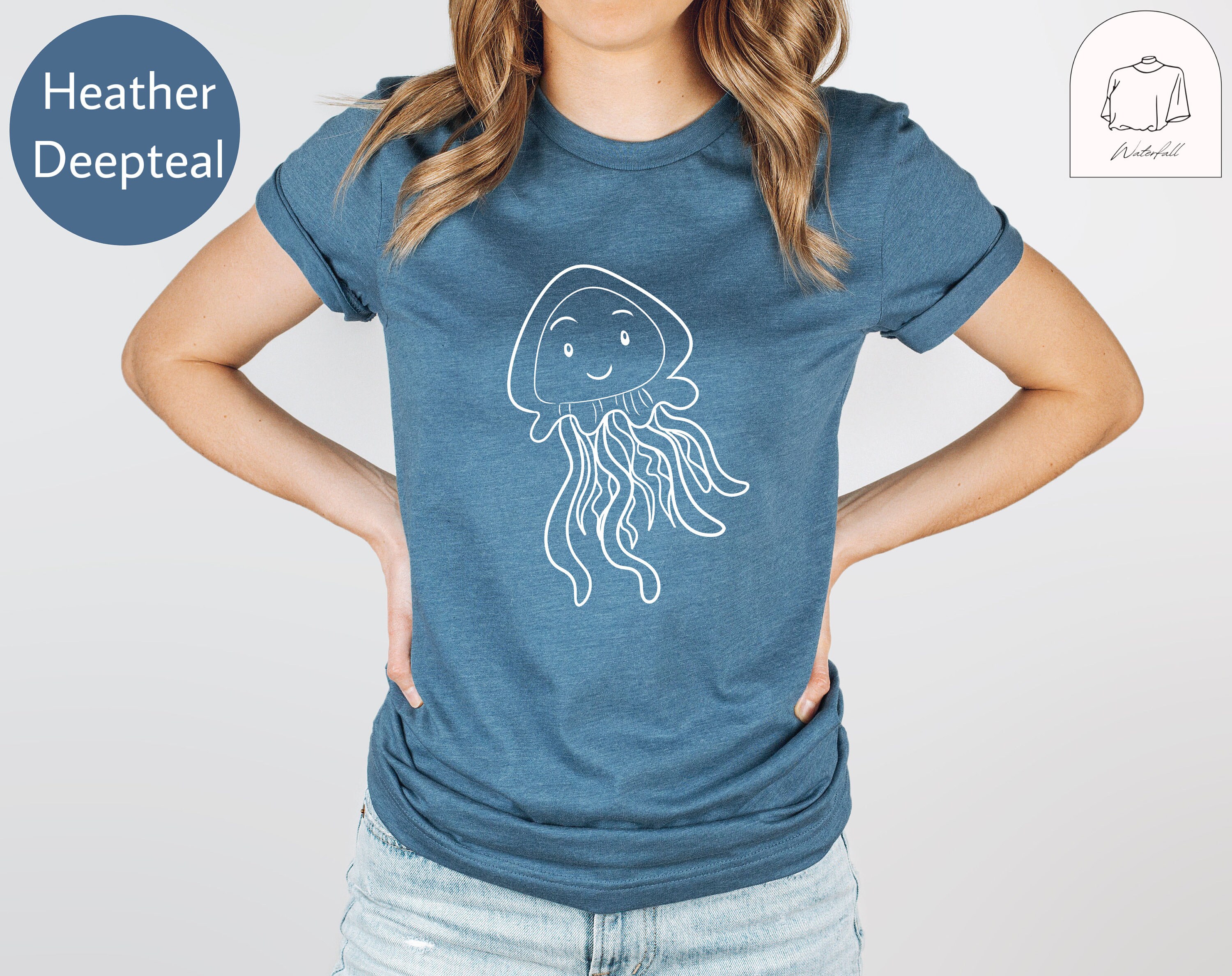 milkboy Deep sea jelly fish クラゲ シャツ ブラック | ovale.eu