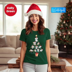Funny Koala Christmas Shirt, Baby Koala Christmas Tree Shirt, Christmas Matching Shirt For Women, Koala Tree Shirt, Christmas Tree Koala Tee
