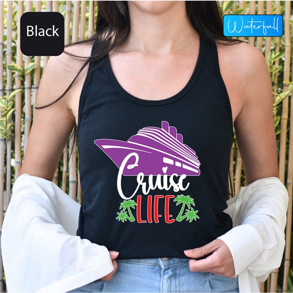 Cruise Life Racerback Tank Top, Family Cruise Ship Women Tank Top, Cruise Squad Tank Top For Women, Cruise Family Racerback Women Tank Top