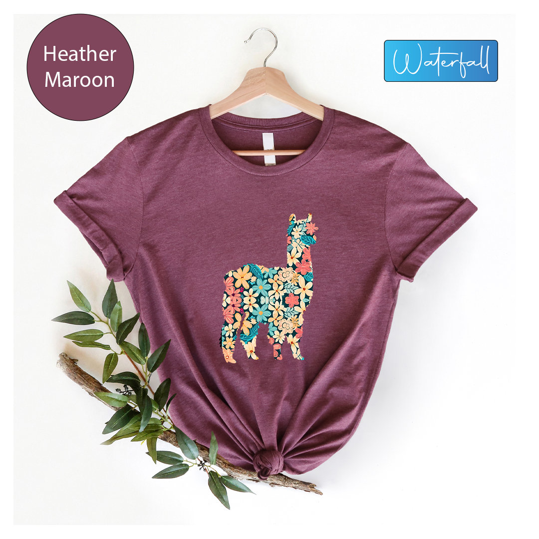 Mama Llama T Shirt Etsy