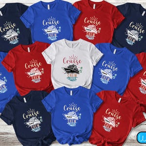 Personalized Cruise Crew Shirts, Custom Cruise Lover Family Vacation Tee, Family Cruise Shirt, Cruise Ship Shirt, Cruise Crew 2025 Shirt