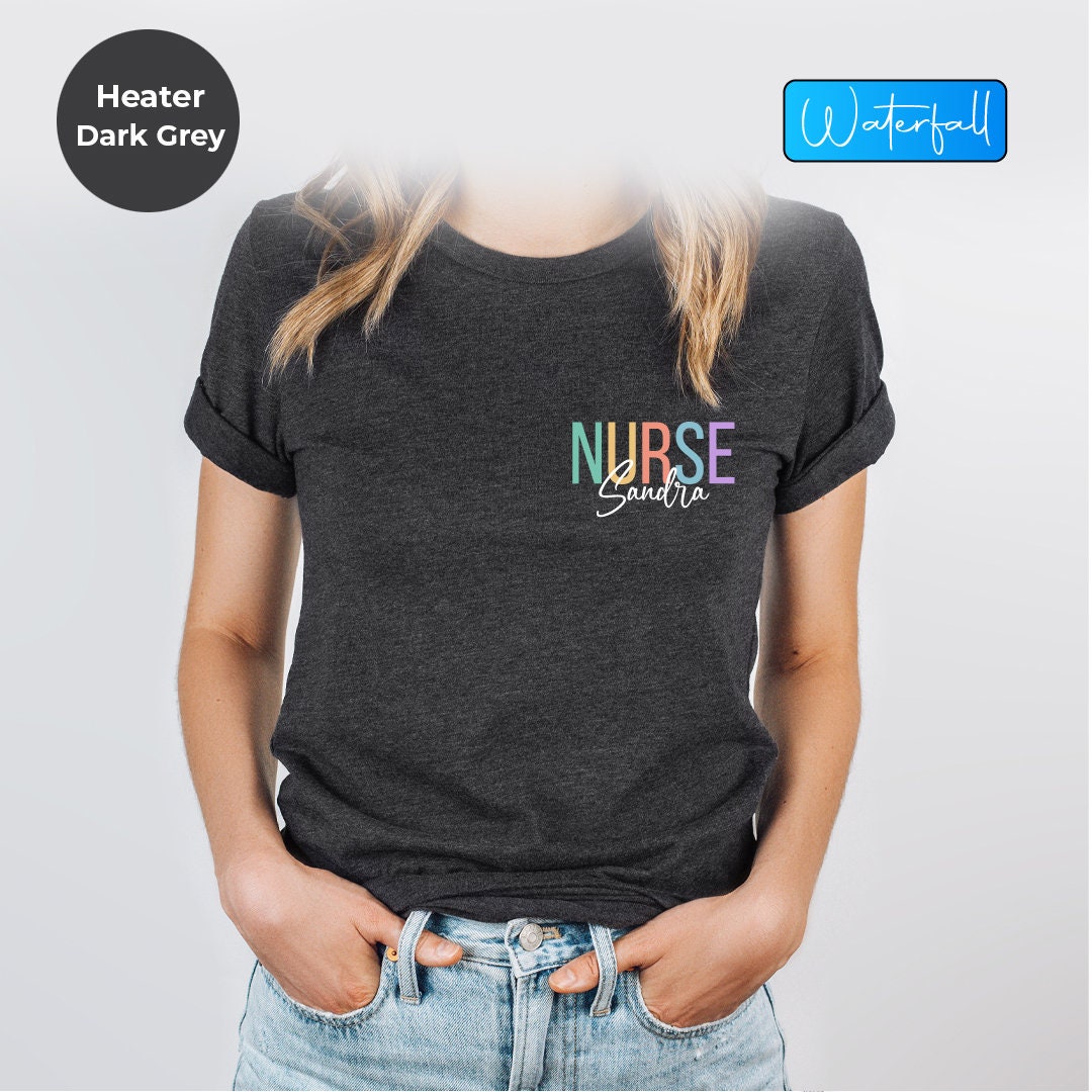 Custom Nurse Shirt, Nurse Pocket Shirt, Nursing Pocket Tee