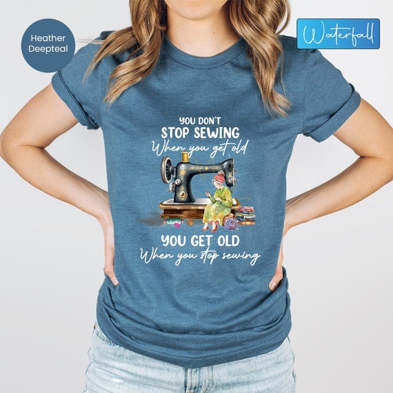 Womens Funny Sewing Machine Ornaments T Shirt I Drive Fast Tee Gift Womens Funny Sewing Machine Ornaments T Shirt I Drive Fast Tee Gift