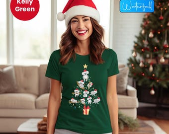Funny Koala Christmas Tree Shirt: Matching Holiday Tee