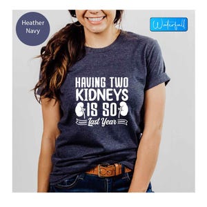 面白い腎臓ドナーシャツ：臓器提供Tシャツ