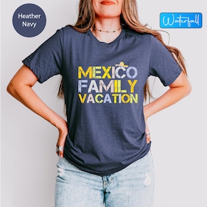 Mexiko Familienurlaub Shirt, Mexiko Shirt, Familienurlaub passendes Shirt, Mexiko Reise Familie Tshirt, Familienurlaub T-Shirt