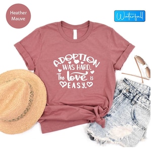 Adoption Love Tee: Family Adoption Day Shirt