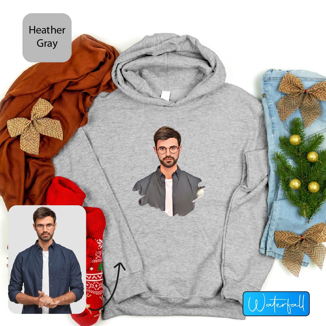 Custom Photo Hoodie, Custom Hoodie, Custom Picture Gift Hoodie, Personalized Photo Print Hoodie, Custom Printing Hoodie, Picture Hoodies