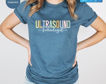 Ultrasound Technologist Shirt, Ultrasound Tshirt, Ultrasound Tech Gift, Radiology Shirt, Radiology Tech Tee, Rad Tech Shirt, Ultrasound Gift