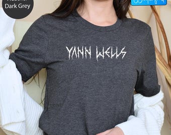 Custom Heavy Metal Shirt, Shirt With Your Text in Gothic Death Metal Font, Personalized Heavy Metal Goth Font Gifts for Men Women