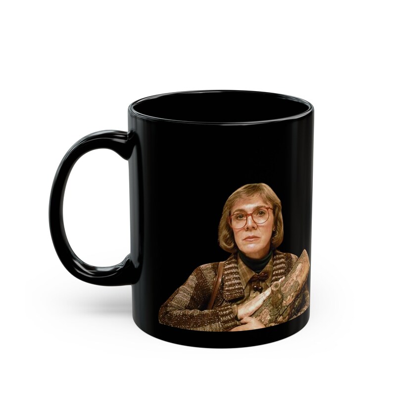 Twin Peaks Log Lady Black Mug 11oz, 15oz Twin Peaks Gift David Lynch ...