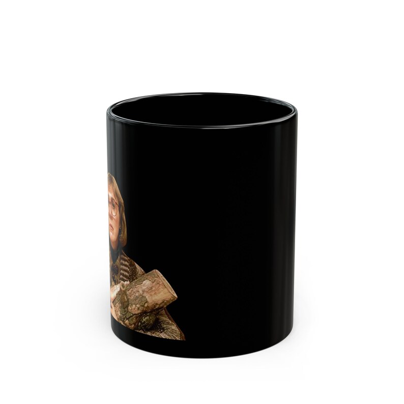 Twin Peaks Log Lady Black Mug 11oz, 15oz Twin Peaks Gift David Lynch ...