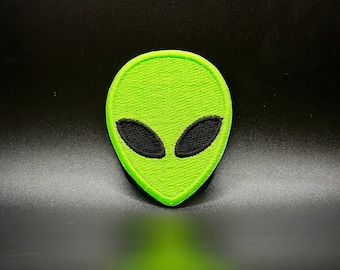 Alien Iron on Patch