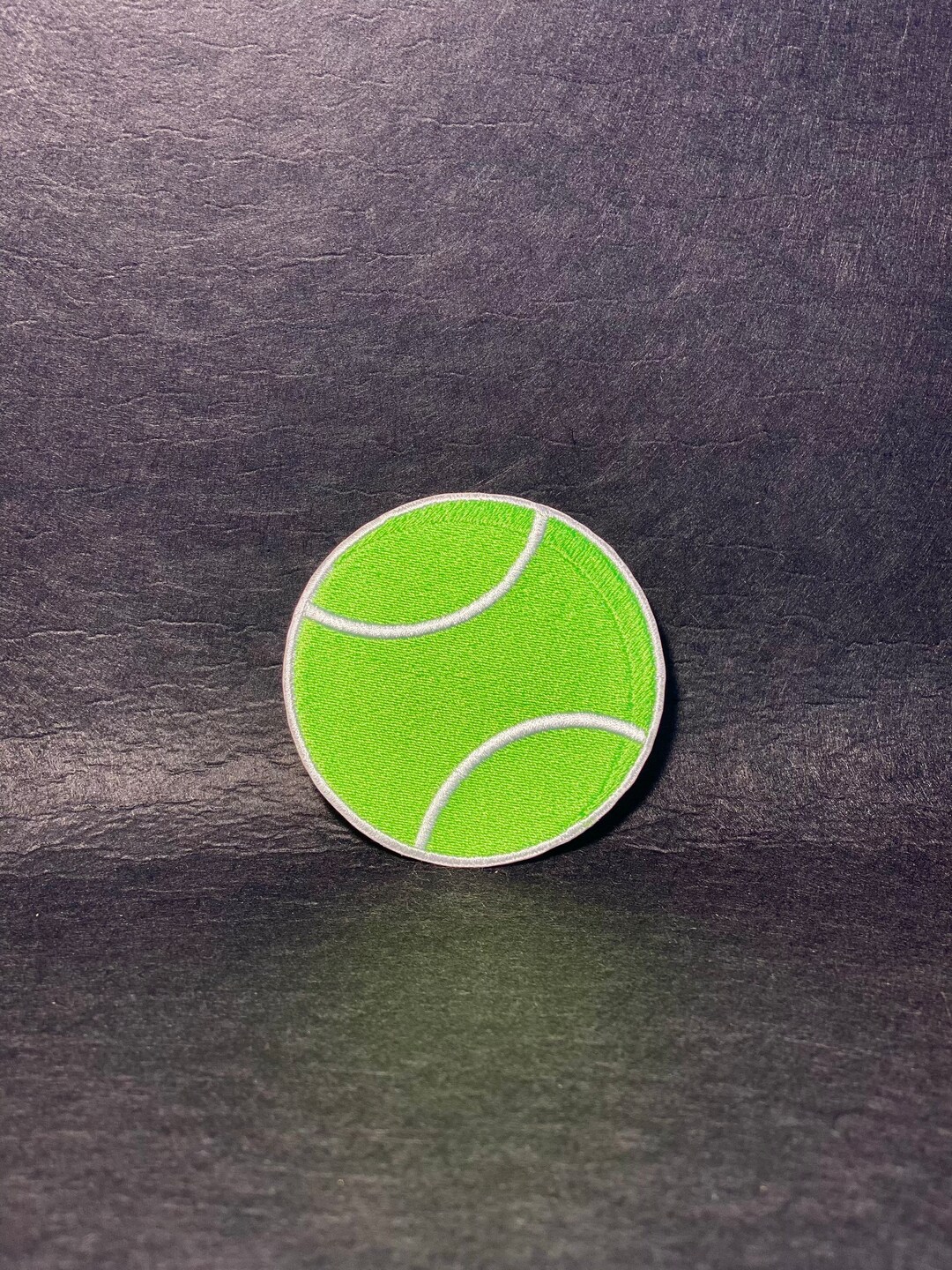 Green Tennis Ball Iron on Patch Etsy