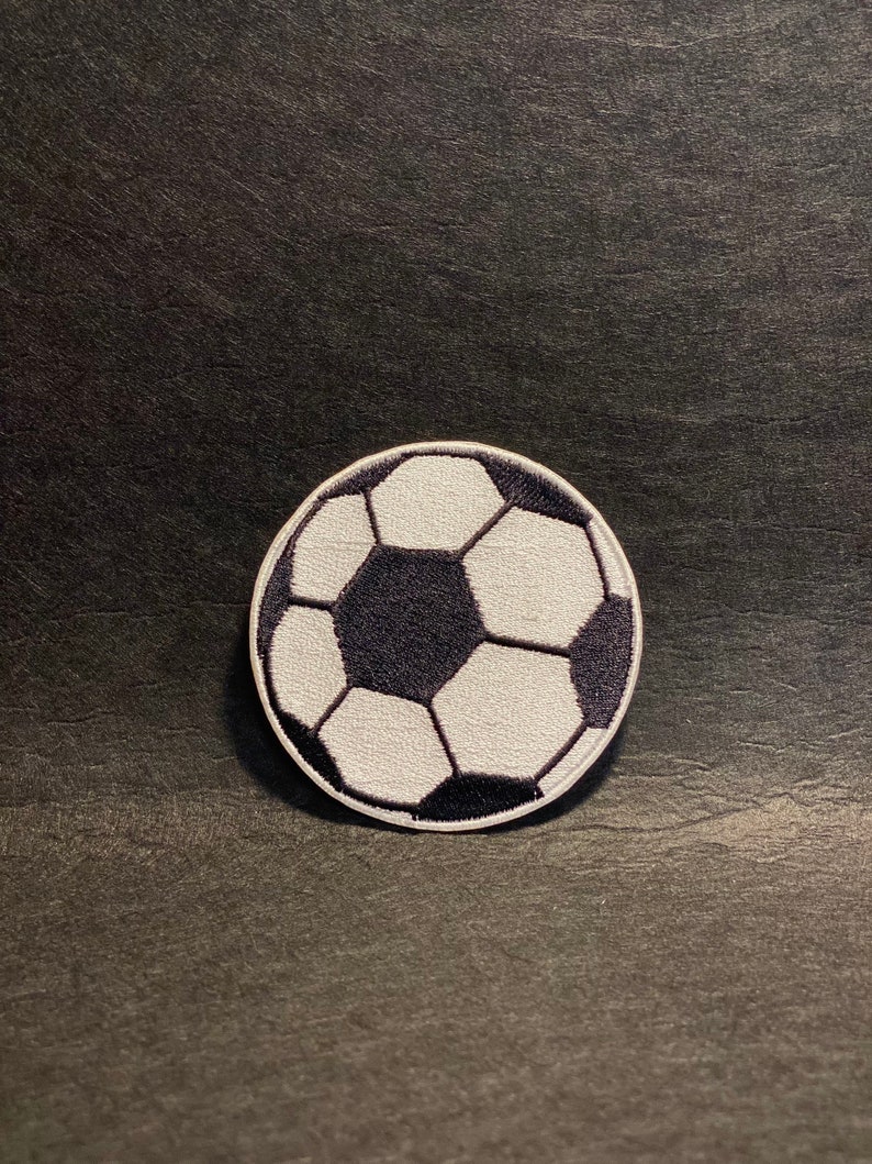 Soccer Ball Iron on Patch Etsy